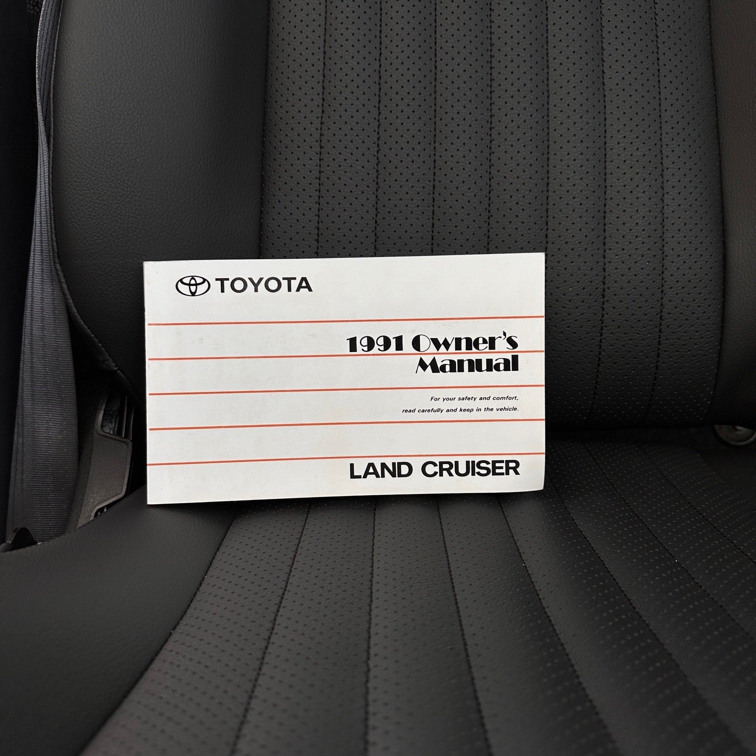 Toyota FJ80 Land Cruiser Owner's Manual 1991-1997 – Rugged Overland