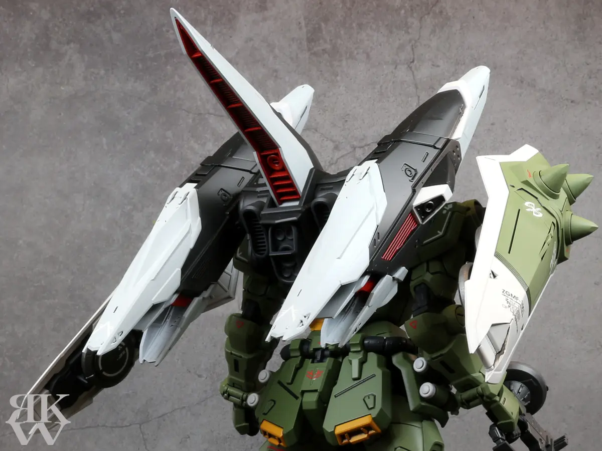 バンダイ 1/100 MG ZGMF-1001 ブレイズザクファントム 製作レビュー