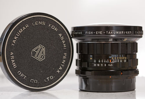 SMC フィッシュアイタクマー6x7 35mm F4.5 PENTAX | 中古カメラ撮影