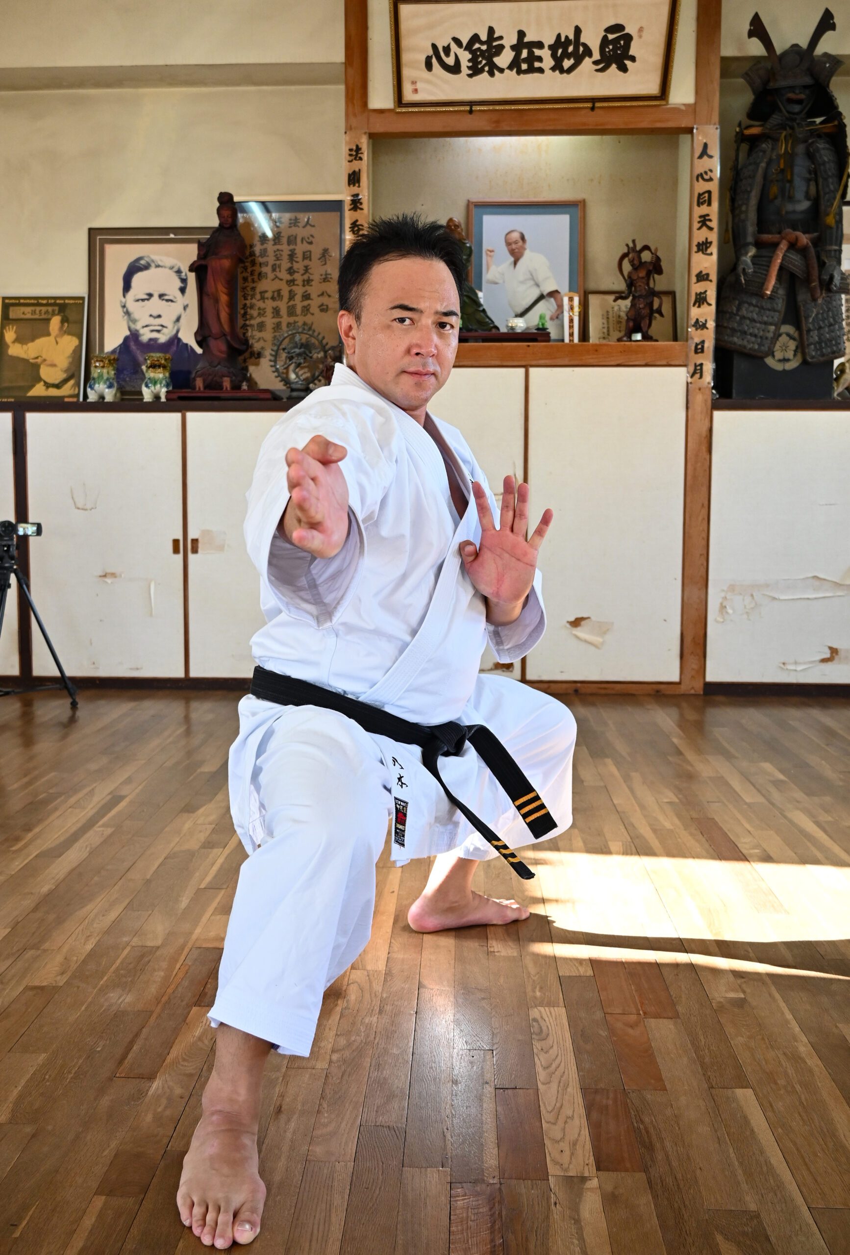 空手は先人からの贈り物 国際明武舘剛柔流空手道連盟の八木会長