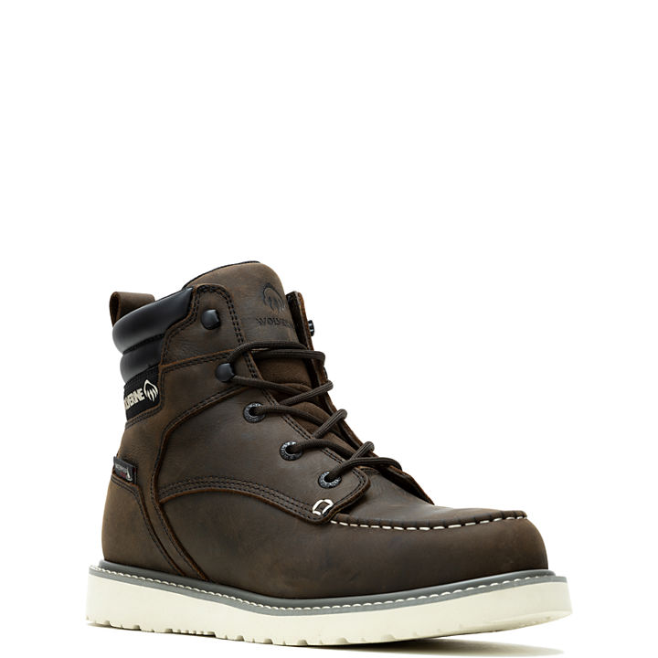 Men Trade Wedge 6 Inch Moc Toe Work Boot 6