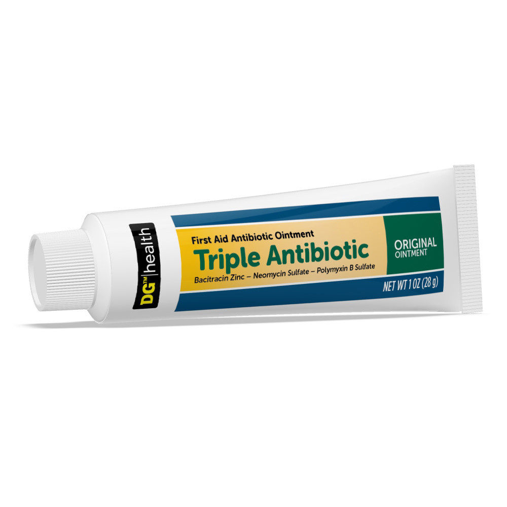 Buy DG HEALTH First Aid Triple Antibiotic Ointment, Treats Minor