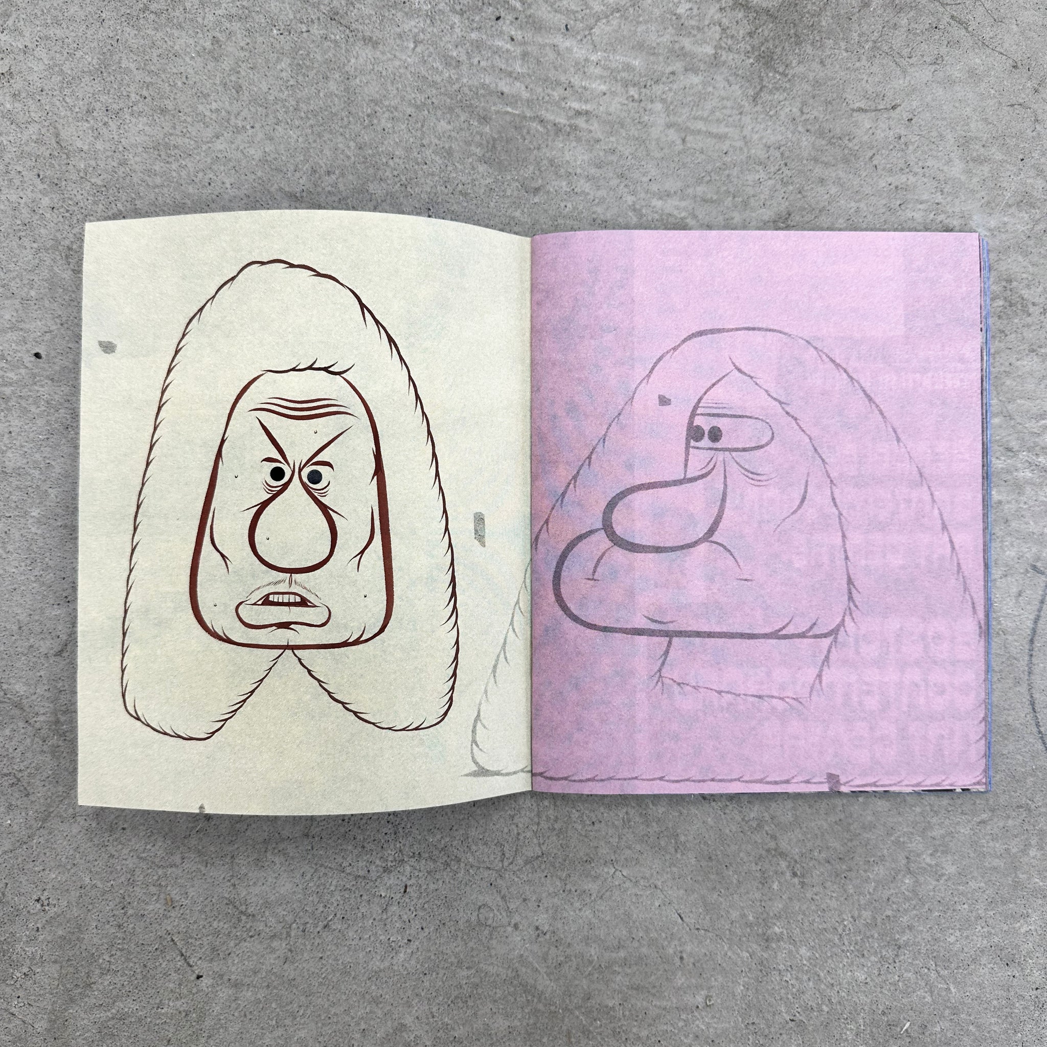 Limited Handmade Zine #8 by Barry McGee – Scooters For Peace