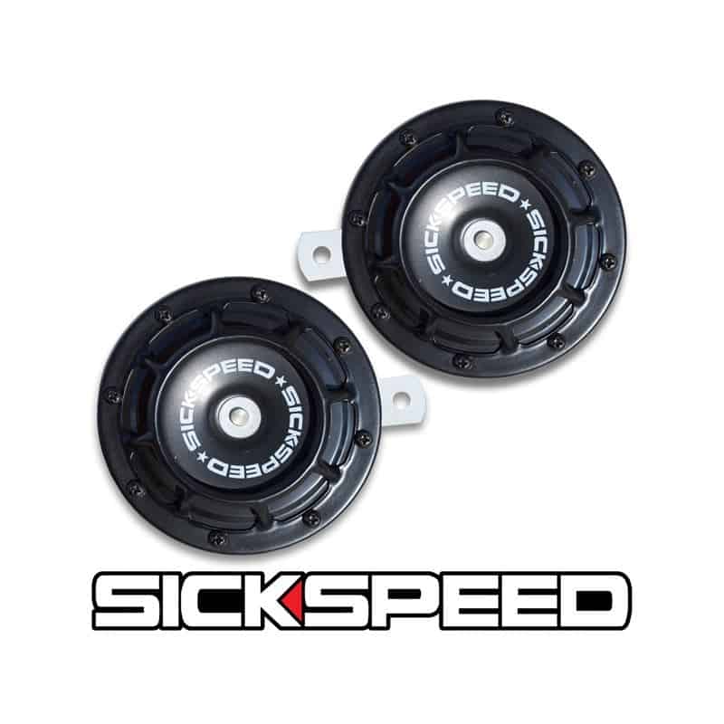 SickSpeed Super Loud Disk Horns (1 Pair = 2 horns) – SoCal Garage