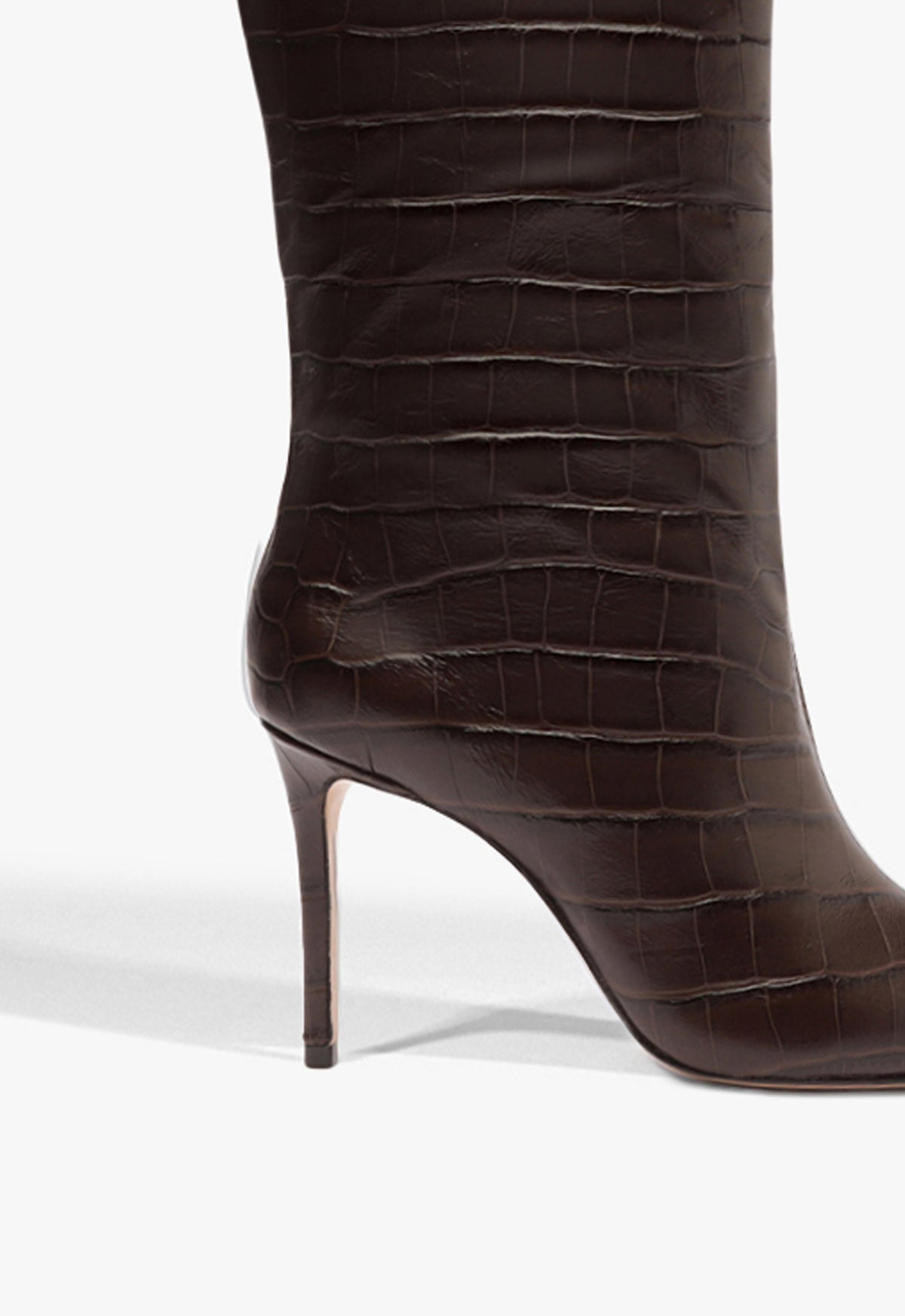 Dark Chocolate Croc Boot Maryana | SCHUTZ