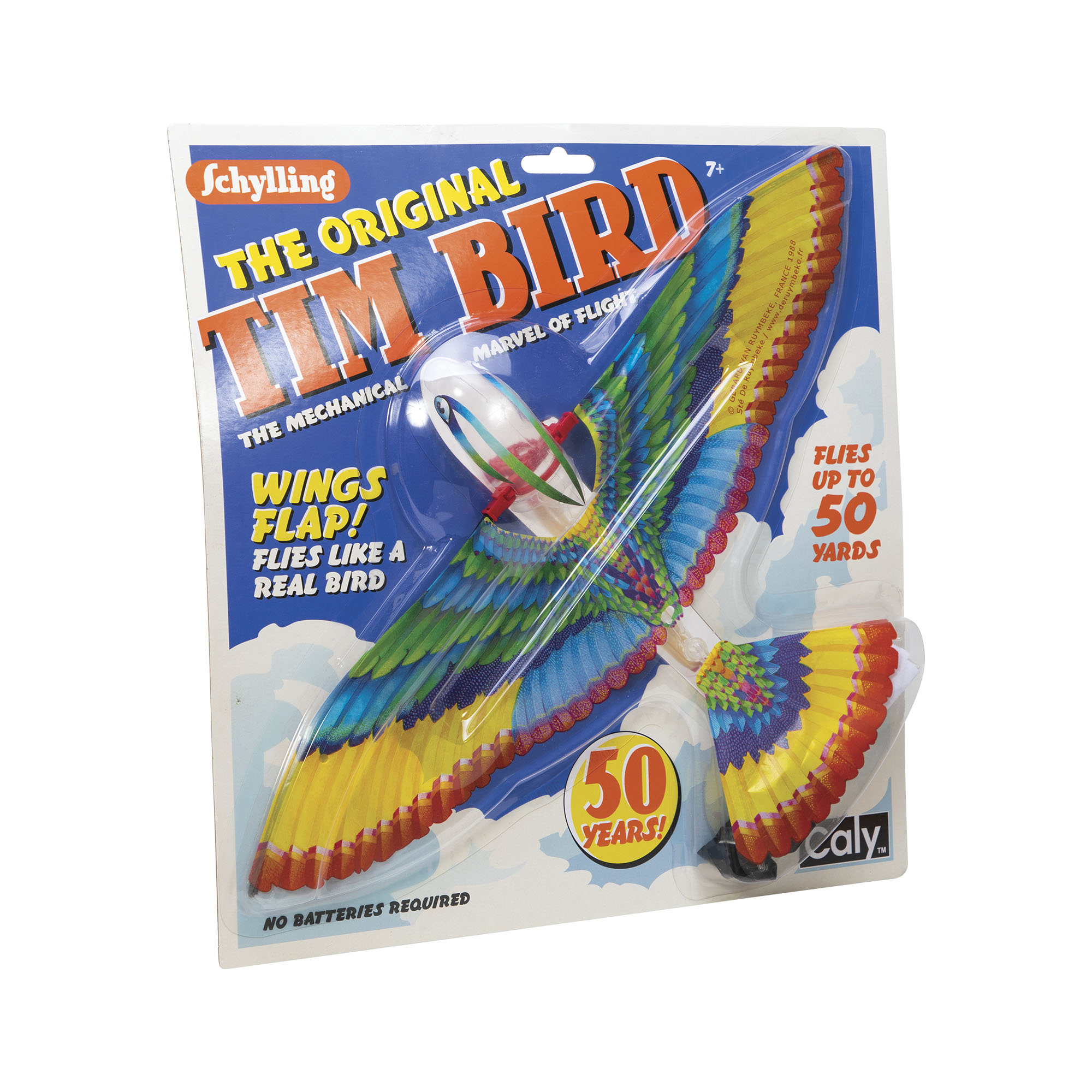 The Original Tim Bird Flying Toy - Rubber Band-Powered Flying Toy