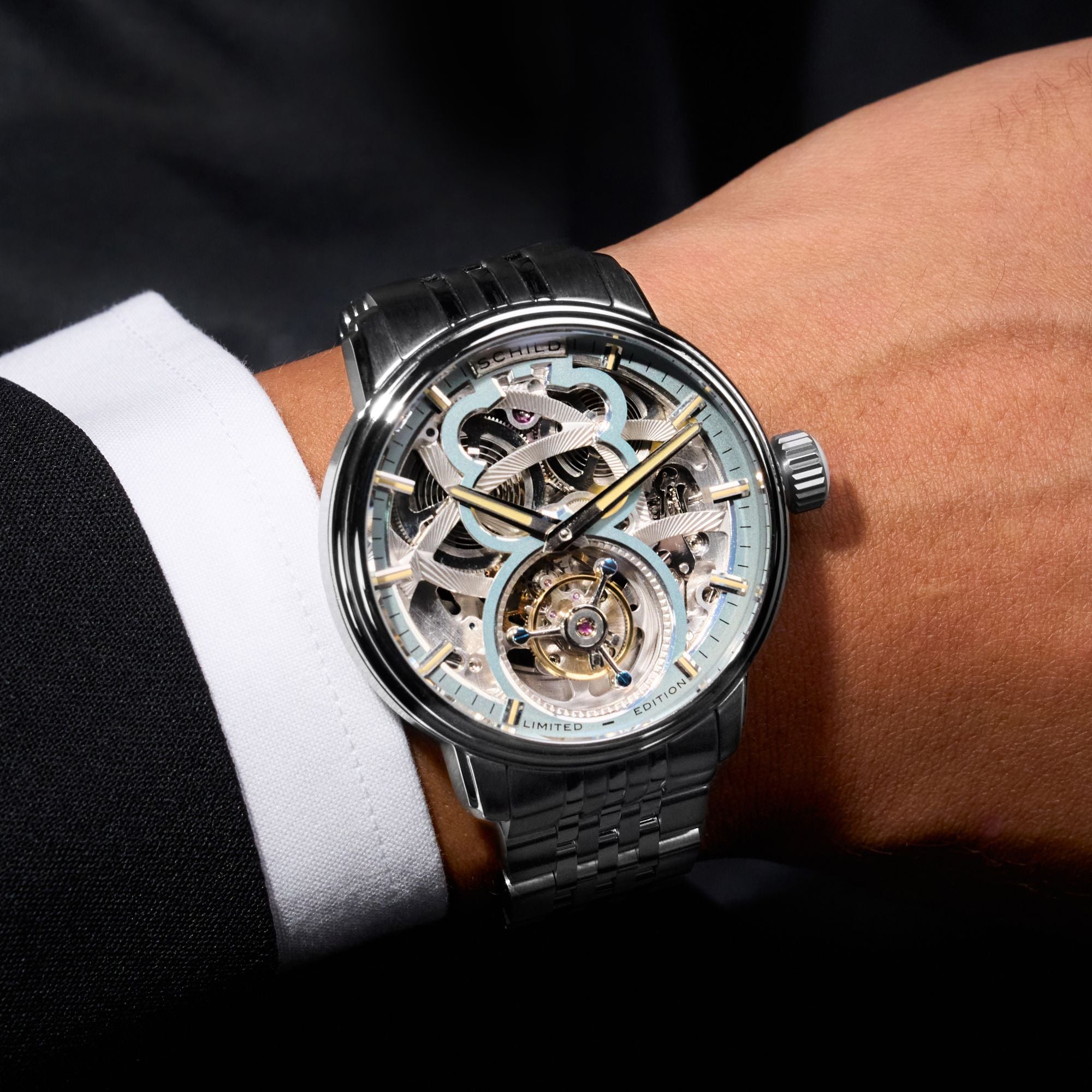 Greyish Blue | Maximillian Tourbillon Limited Edition – Schild 1896