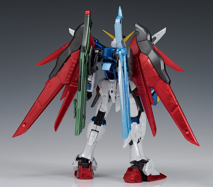 RG デスティニーガンダム[チタニウムフィニッシュ] レビュー