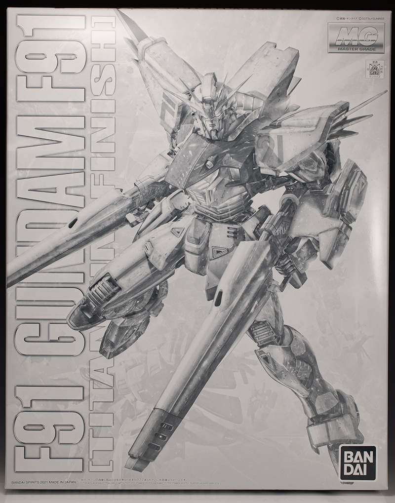 MG ガンダムF91 Ver.2.0 ［チタニウムフィニッシュ］ レビュー