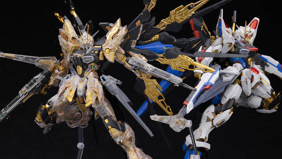 MGEX ストライクフリーダムガンダム［メカニカルクリア］ レビュー