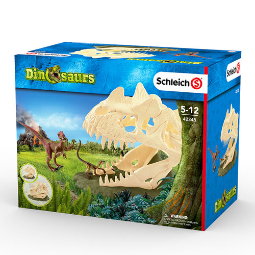 42348 schleich 巨大恐竜の骸骨トラップ[01372]｜動物・恐竜フィギュア