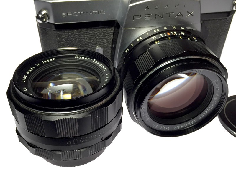 In my little camera bag No. 6: AKAMeter and Takumar 50mm f/1.4