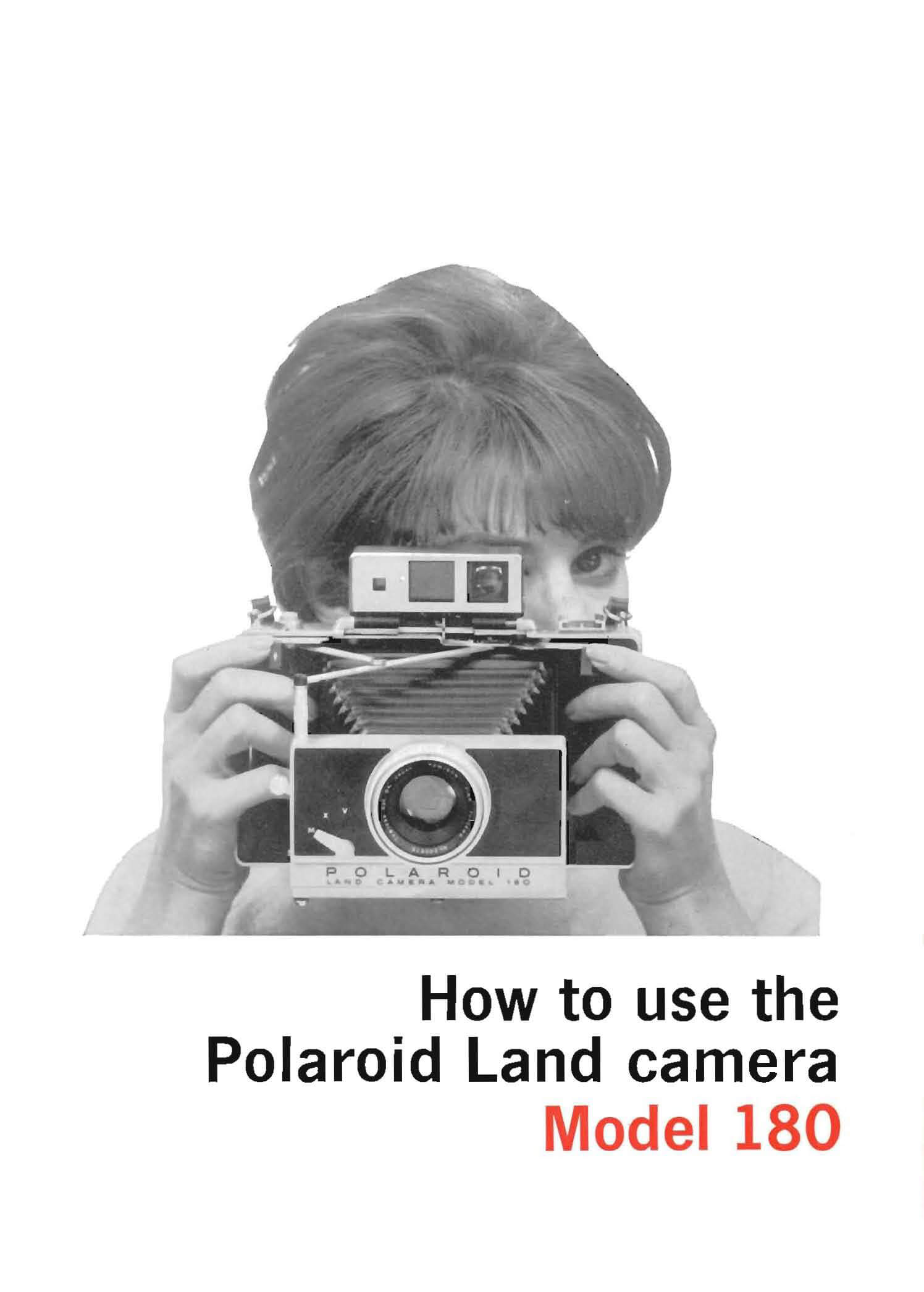 How to use the Polaroid Land camera Model 180 - MiNT Camera Blog