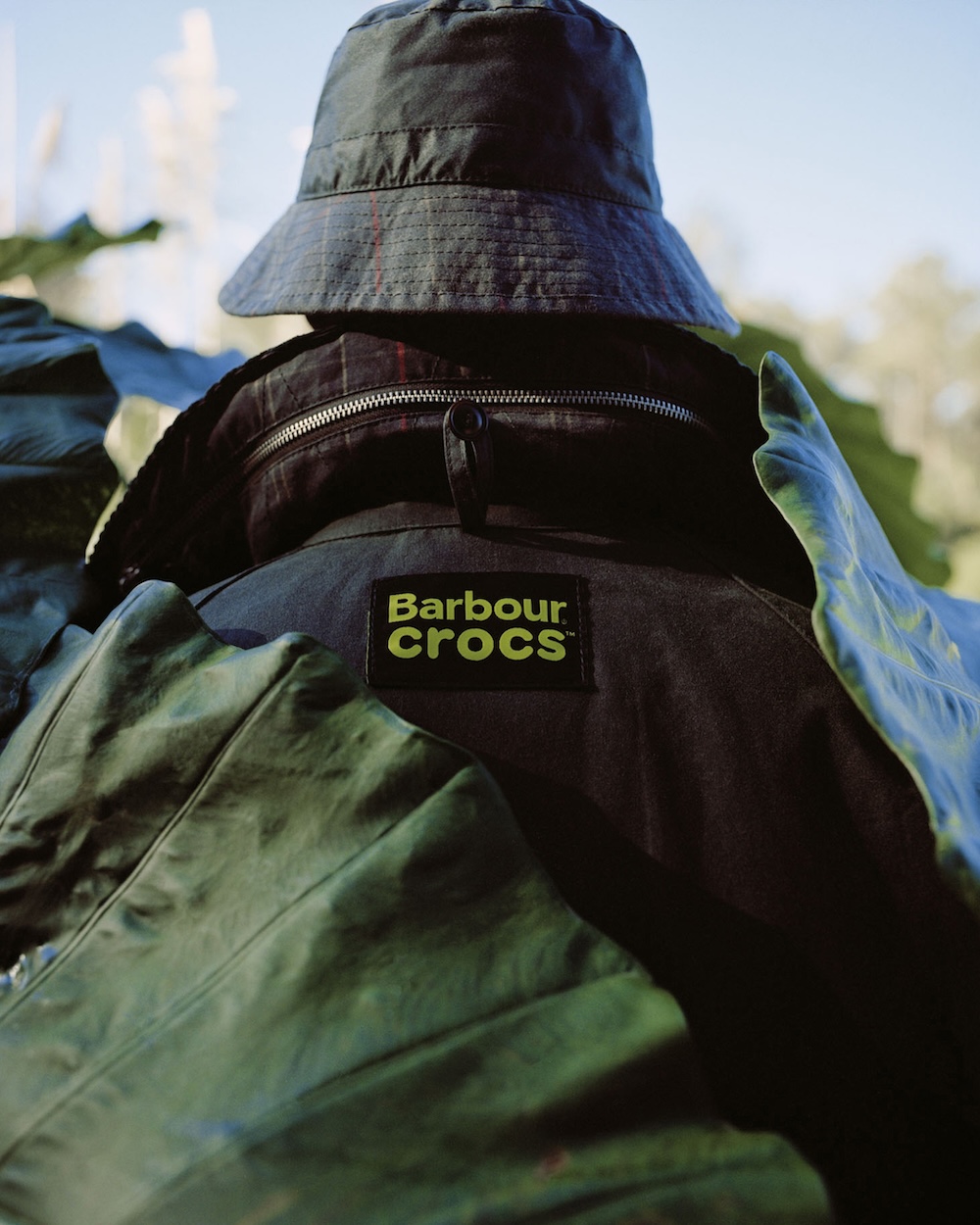 barbour x crocs | waxed up, clogs on | Schön! Magazine