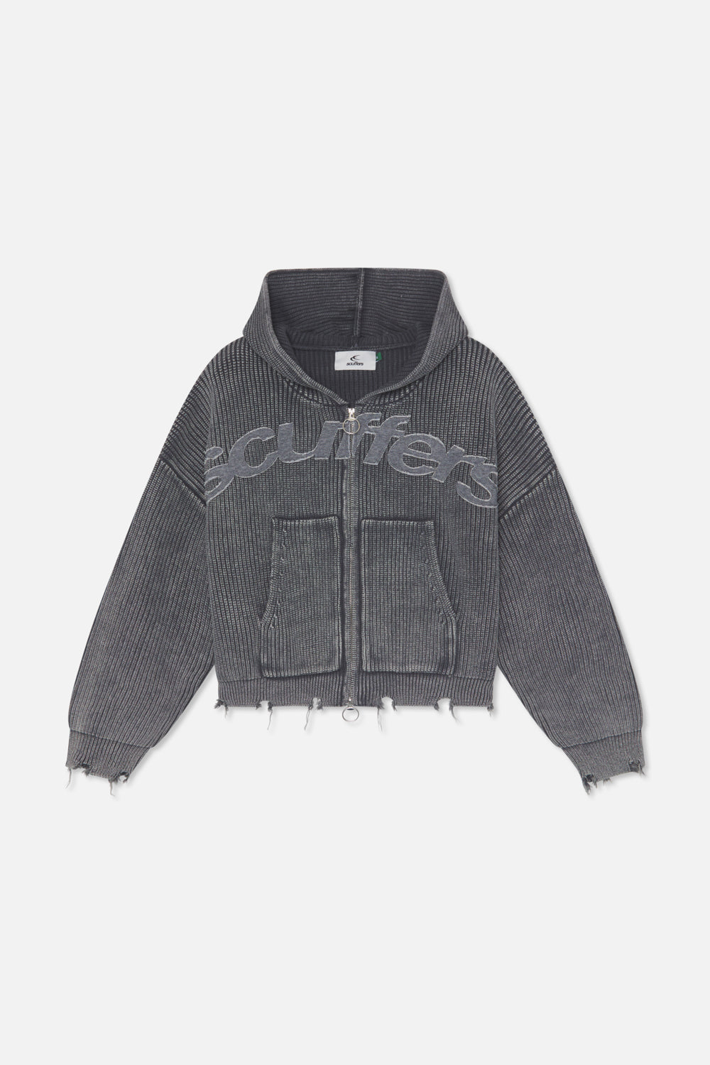 New Light Dark Buzz Knit Zipper – Scuffers