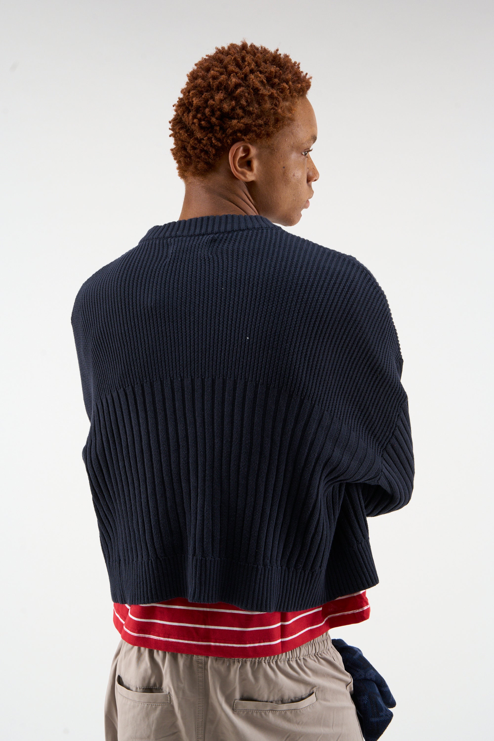 Pin Navy Knit – Scuffers