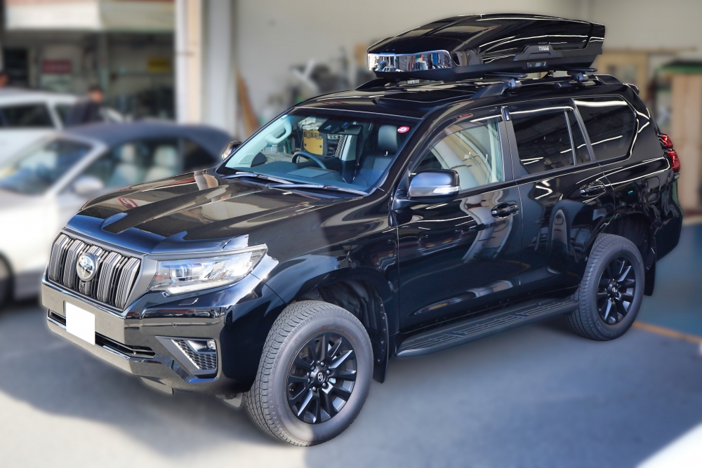 トヨタ ランドクルーザープラド THULE ルーフボックス MotionXT XL