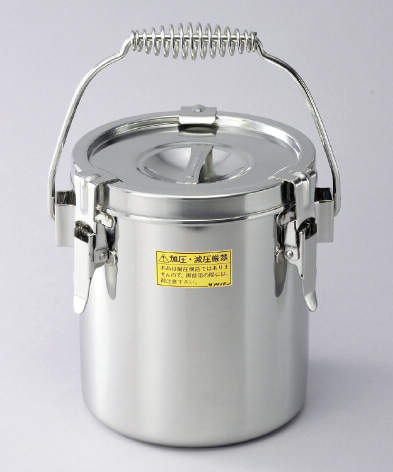 ステンレス運搬用密閉容器 3L｜総合的理化学機器商社 株式会社三商の