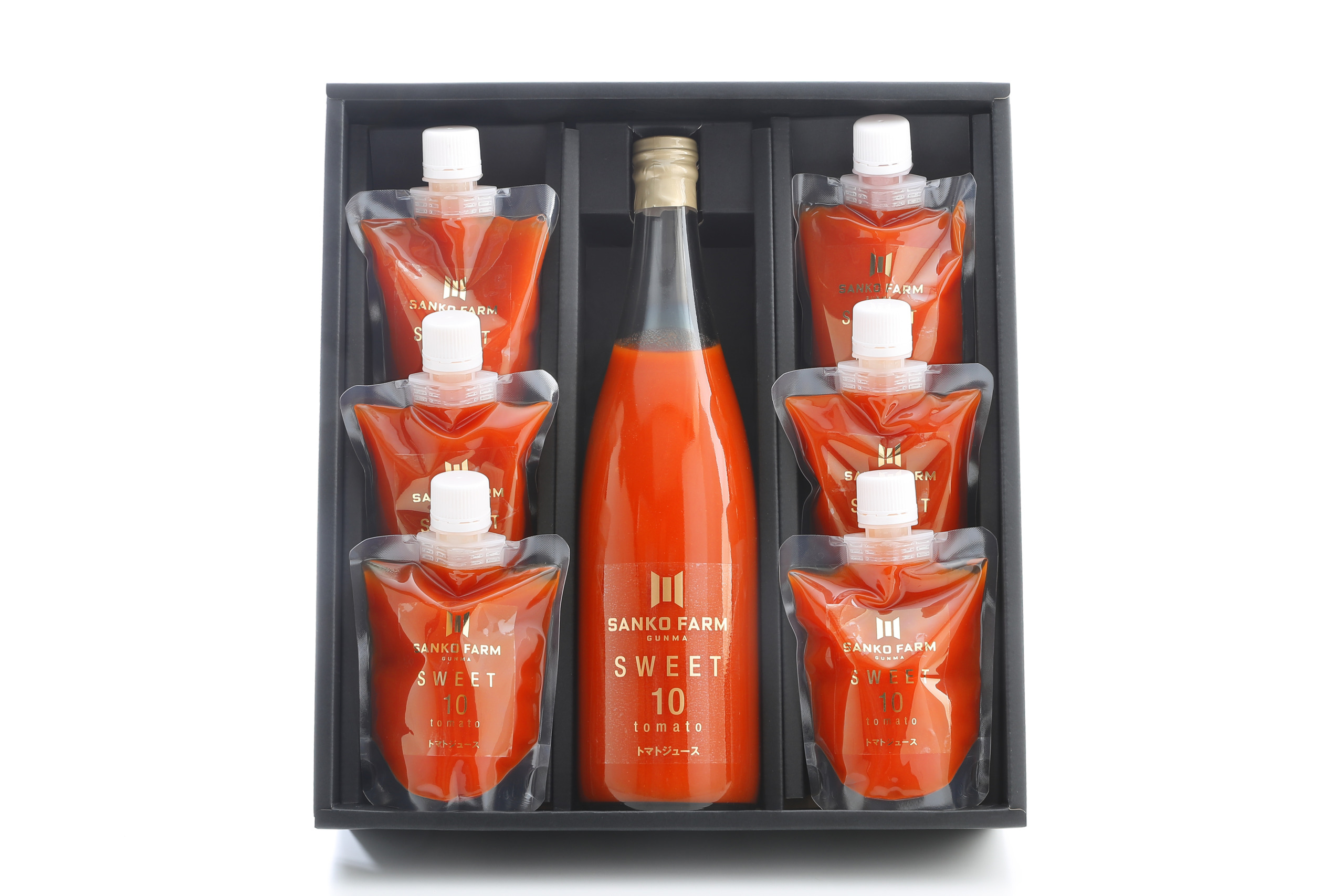 セット内容 SWEET10瓶ジュース720㎖ 1本 SWEET10パウチジュース175㎖ 6