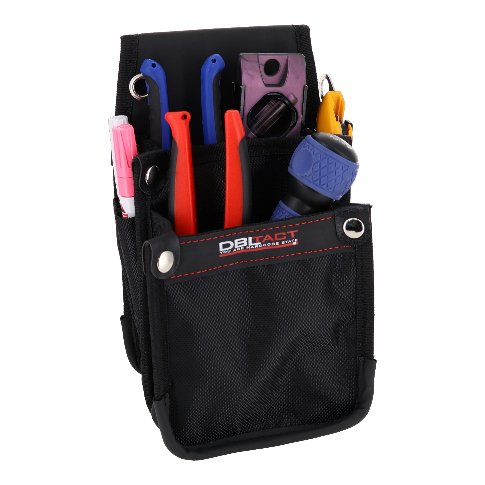 DTS-02SS-BK 作業ベルト・収納袋 腰袋 デュラソフトケース コンパクト2