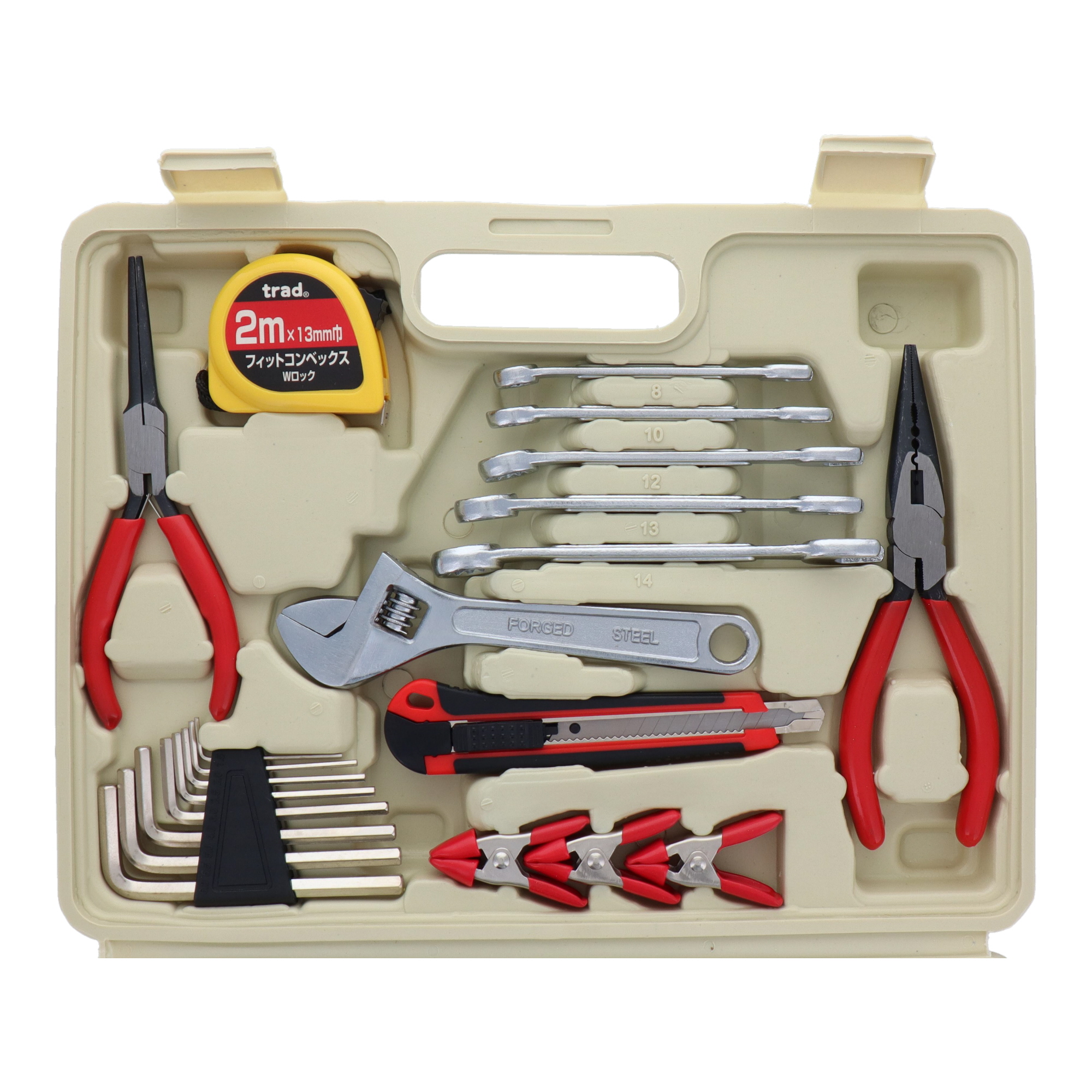 TS-45 工具セット 複合品 セット 45pcs.工具セット｜株式会社 三共