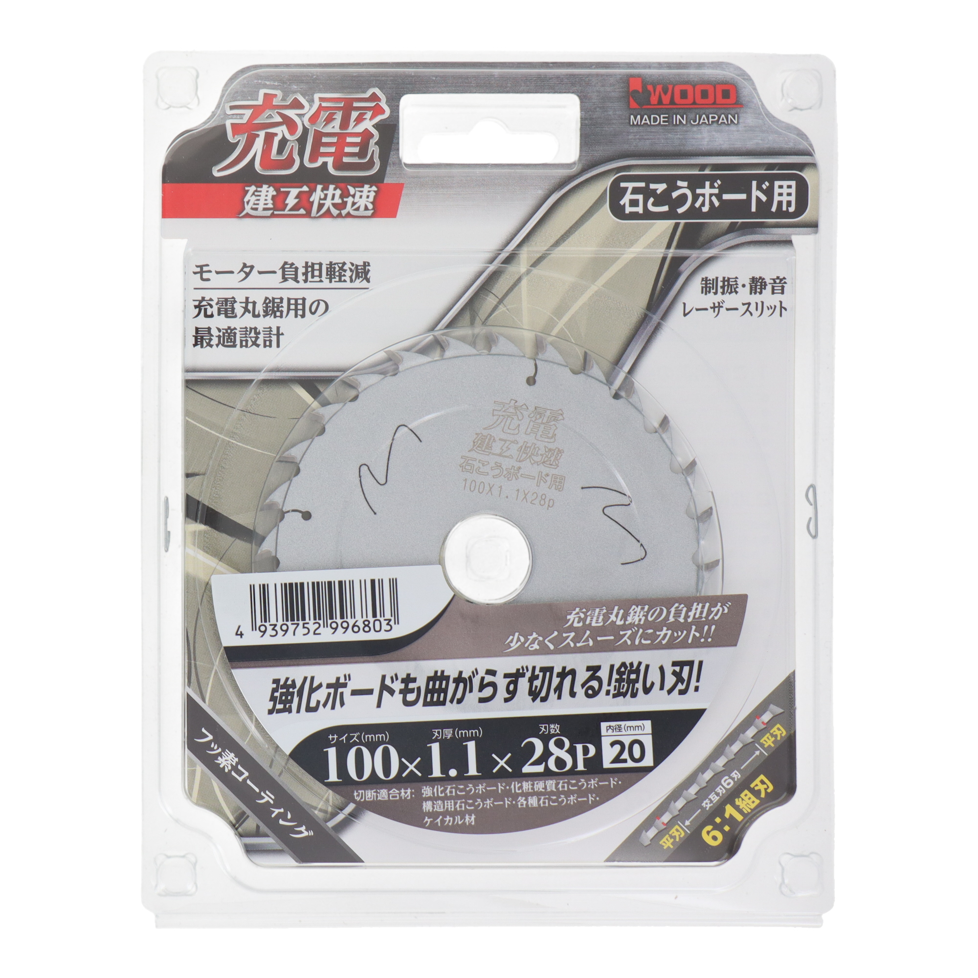 No.99680 切断 チップソー （その他） 充電 チップソー 石こうボード用