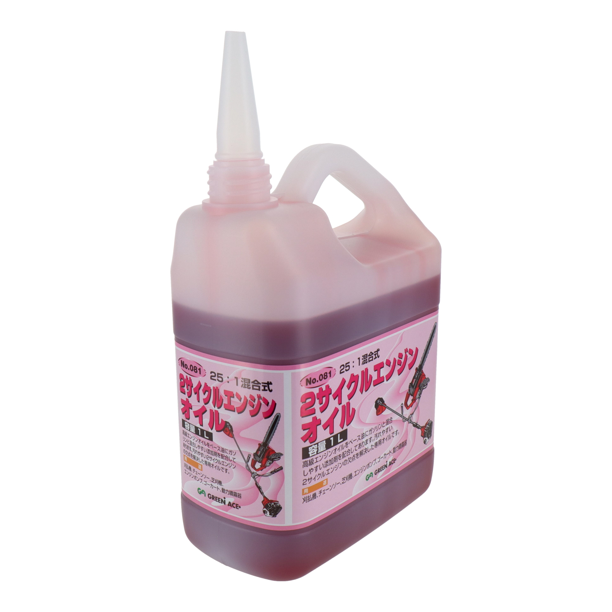 084 防錆・潤滑剤 液体タイプ 2サイクルエンジンオイル［25:1混合式