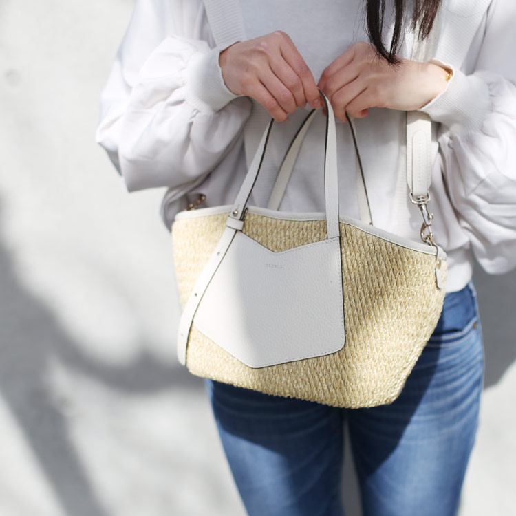 ショルダーバッグ レディース ロリステッラ かごバッグ 斜めがけバッグ