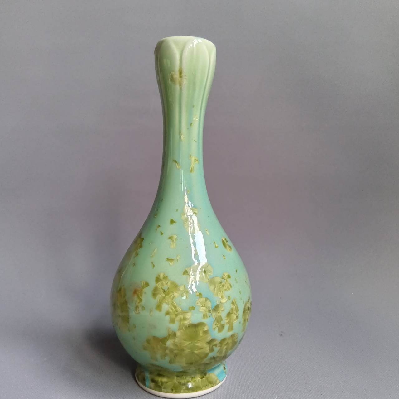 花瓶 中国緑釉壺 | 骨董品販売 さのむね工芸