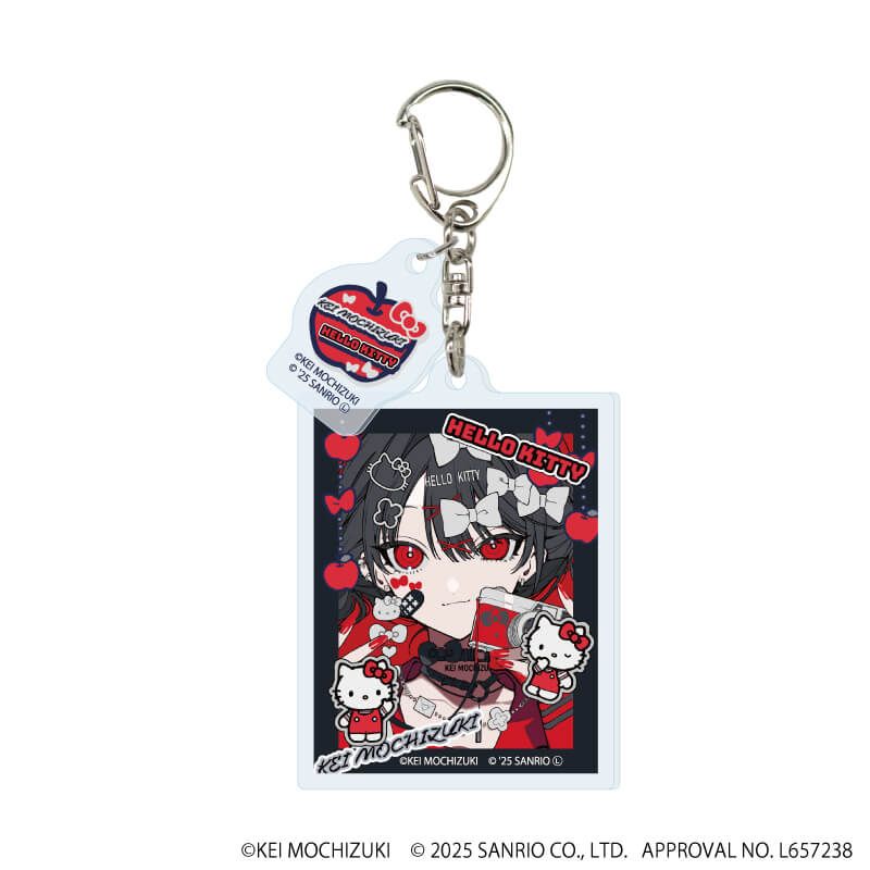 望月けい×サンリオキャラクターズ｜パーツ付きアクリルキーホルダー