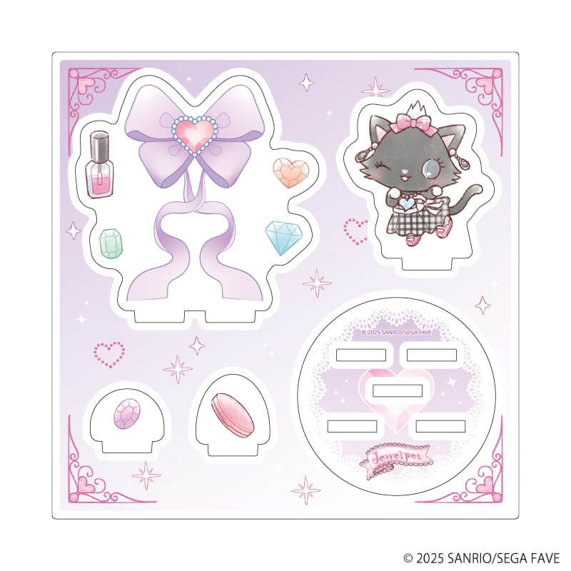 ジュエルペット｜アクリルスタンドプレート 「ジュエルペット」04