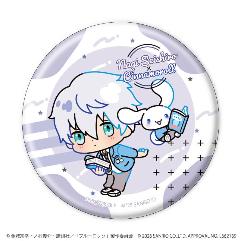 TVアニメ『ブルーロック』×サンリオキャラクターズ｜缶バッジ「TV