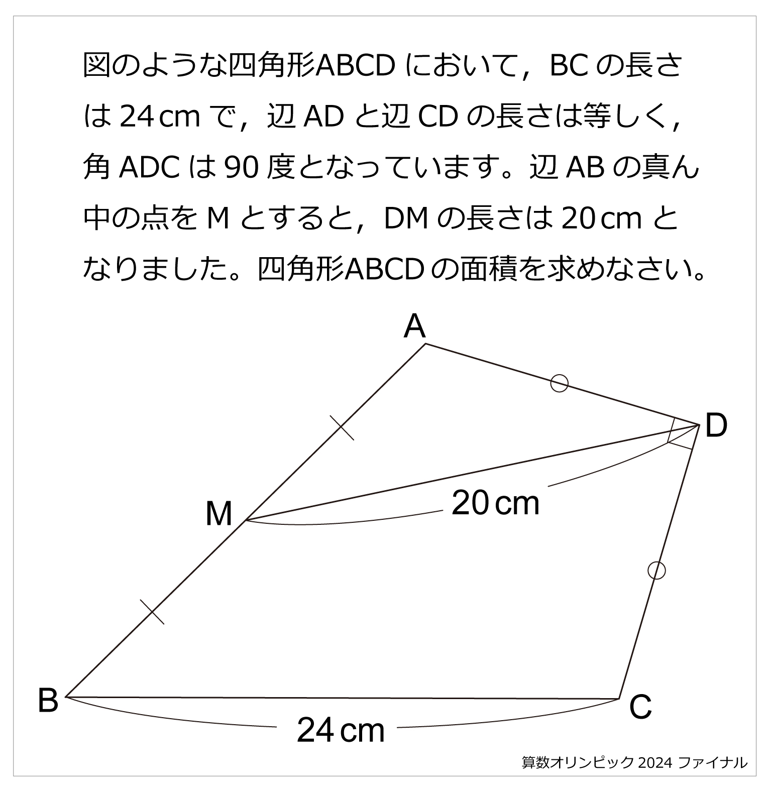 2024年-ファイナル（算数オリンピック）2024年-ファイナル | 算数星人