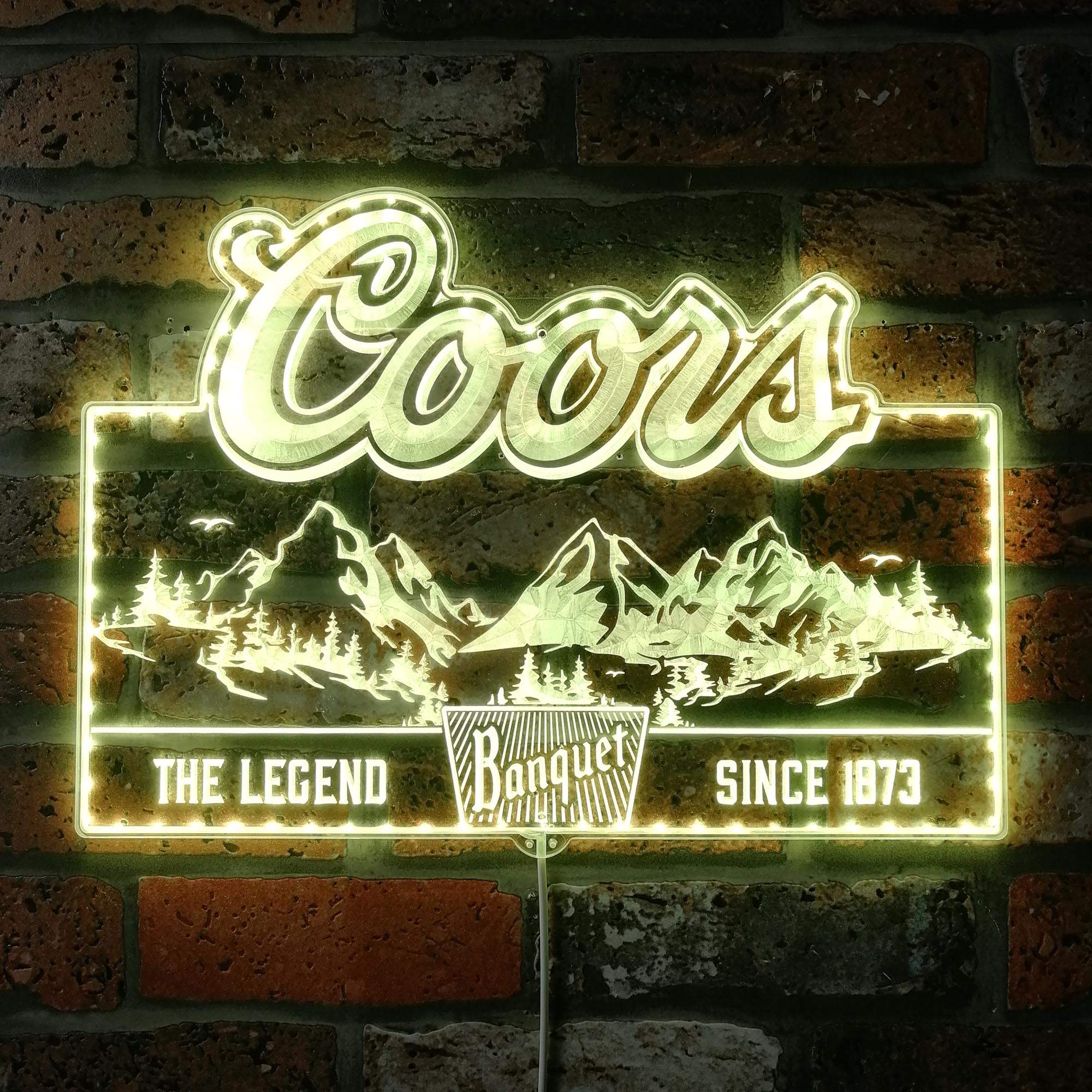 Coors Banquet RGB LED Sign SafeSpecial LED Signs