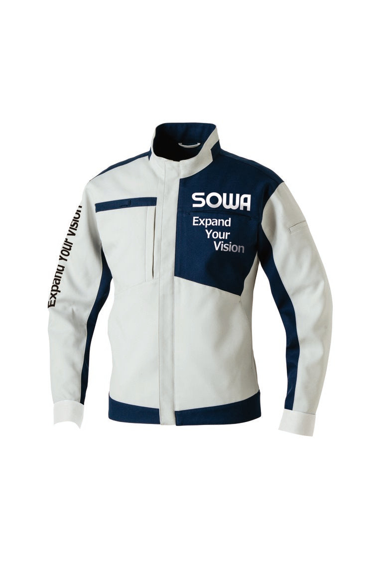 SOWA 9522-00 桑和 制電JIS T8118適合品 エコ 長袖ブルゾン SS～8L
