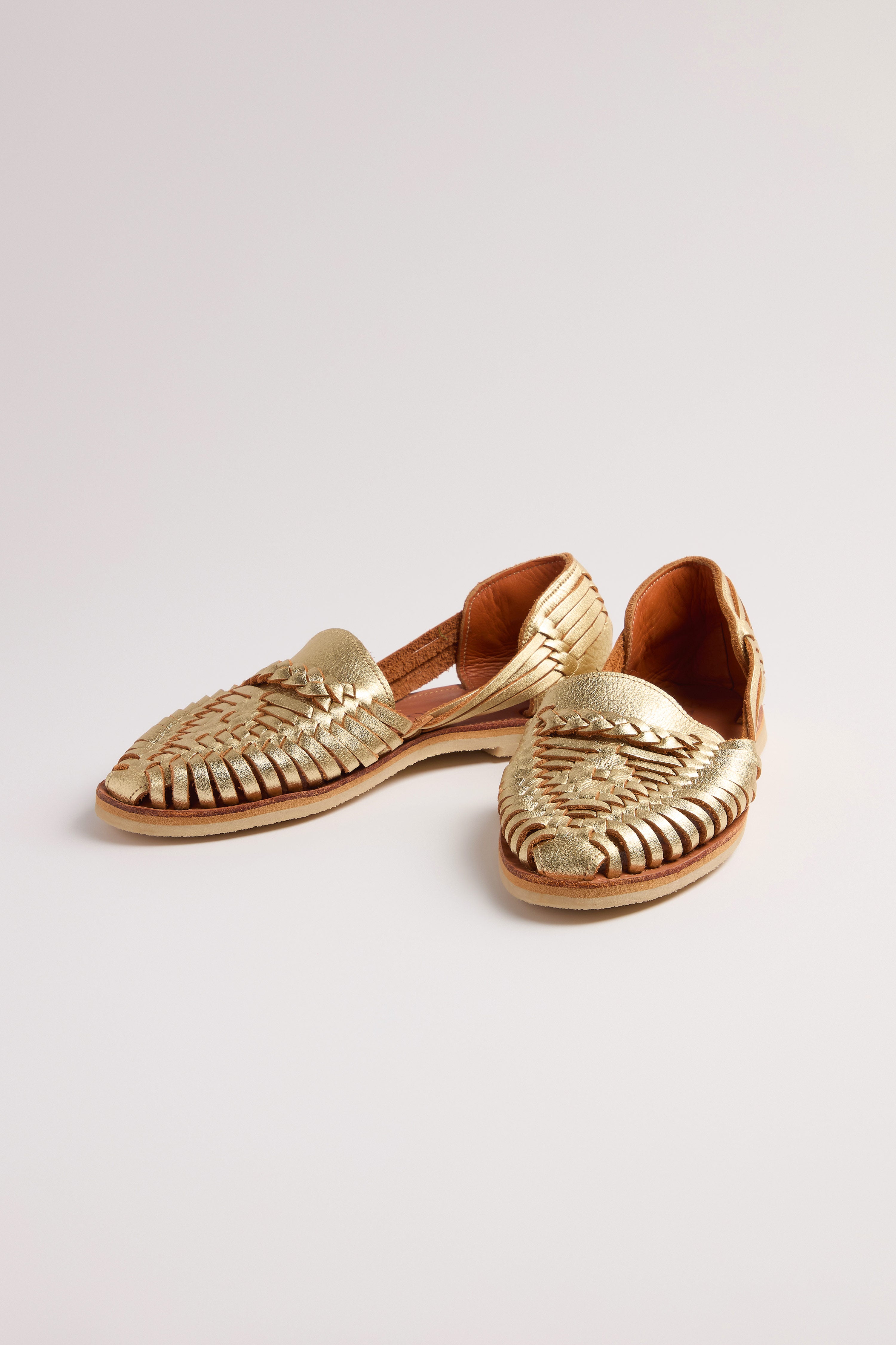 Alegre Leather Huarache Sandals – Sahara