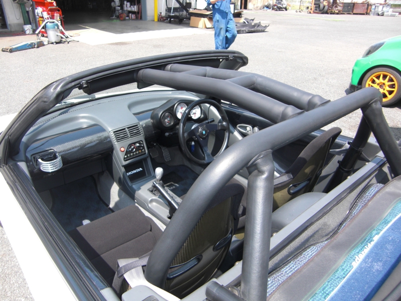 壺*口様 ホンダビートPP1から取り外されたサイトウロールケージ ビート | サイトウロールケージ製 匠のロールバーの販売・取付け