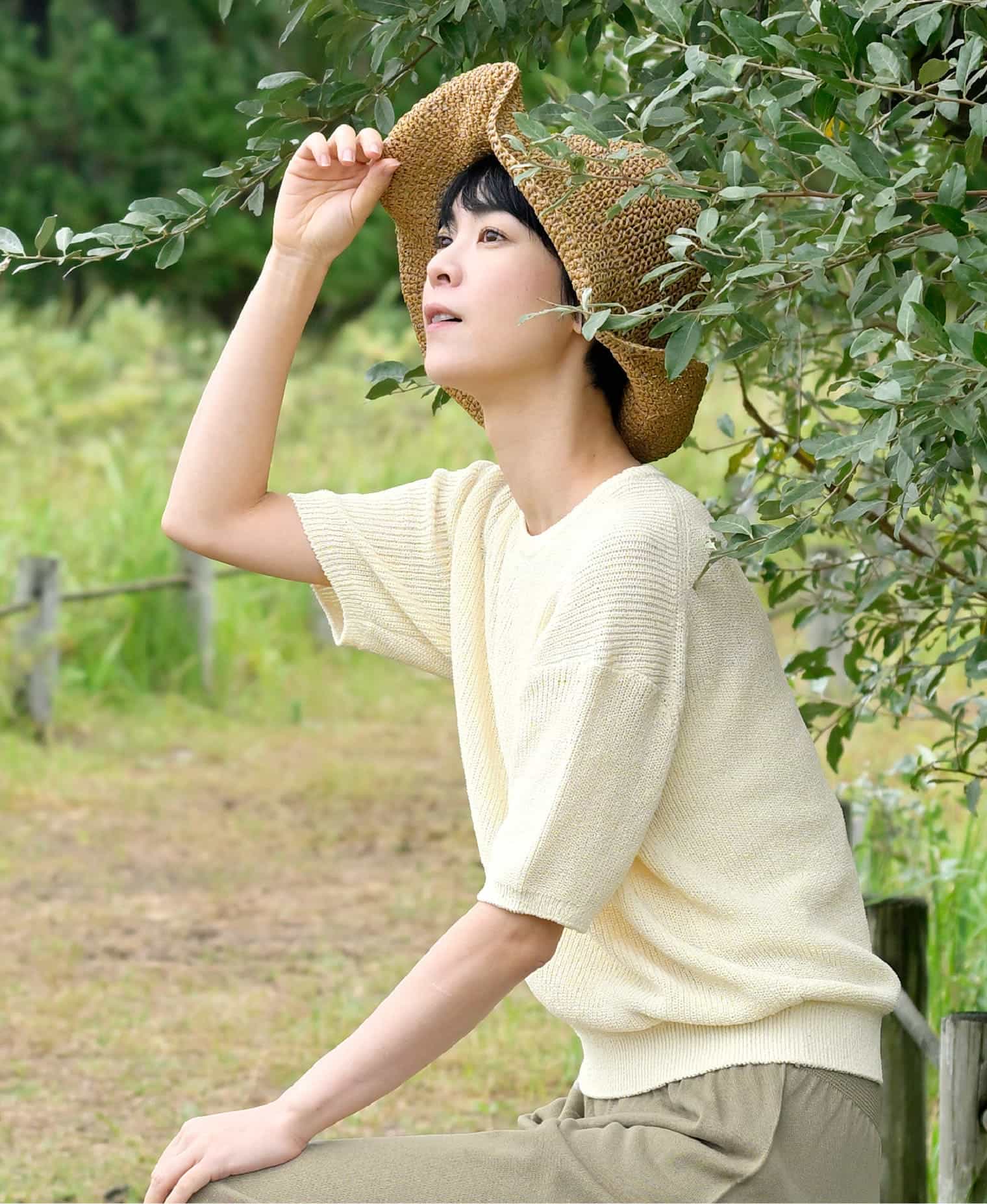 洗える畦編み和紙プルオーバー | 公式 SAIFUKU サイフク 五泉ニット