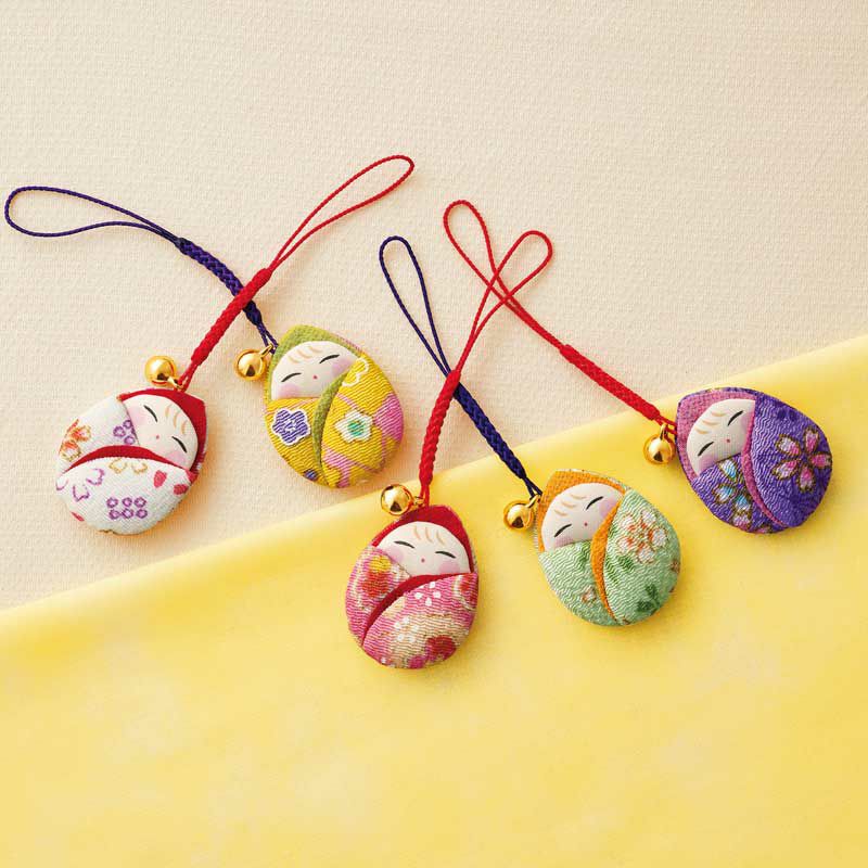 ちりめん根付・おくるみ赤ちゃん｜株式会社さくらほりきり