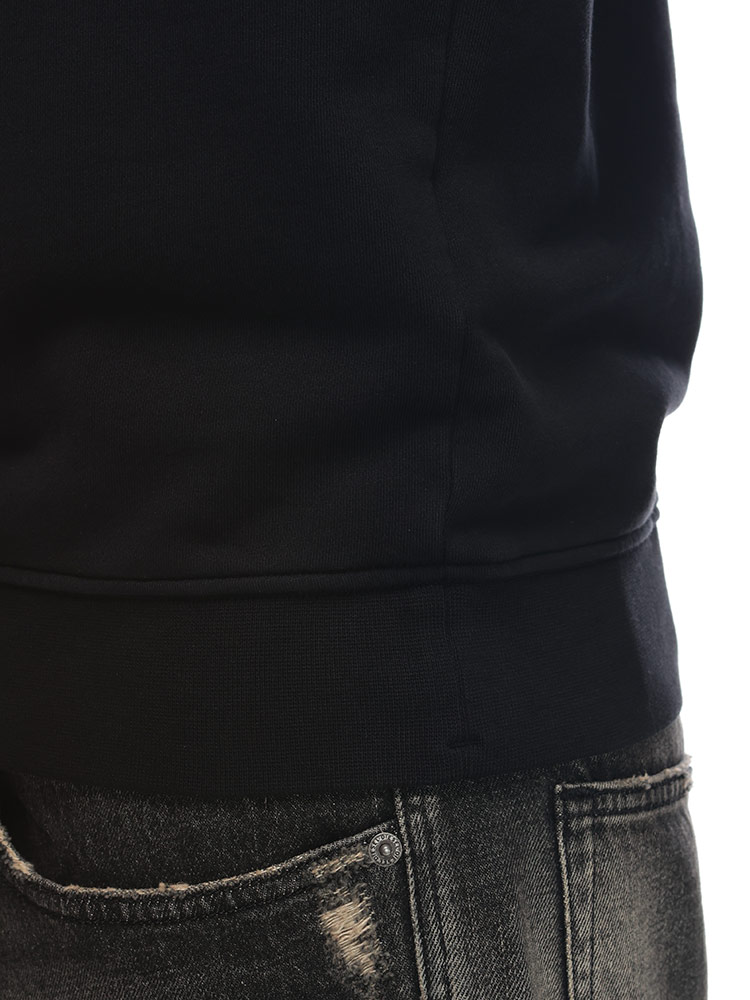 STONE ISLAND (ストーンアイランド) ジップポケット クルーネック