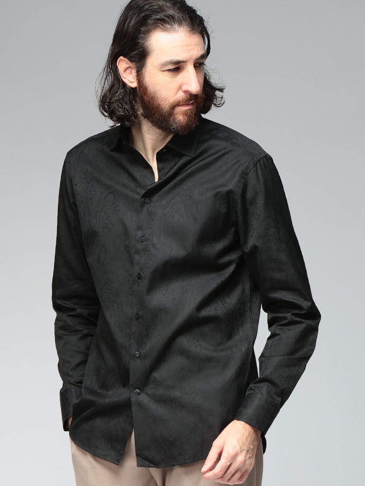 ETRO (エトロ) ペイズリー柄 長袖 シャツ ETMRIB0001AQ043 メンズ 39