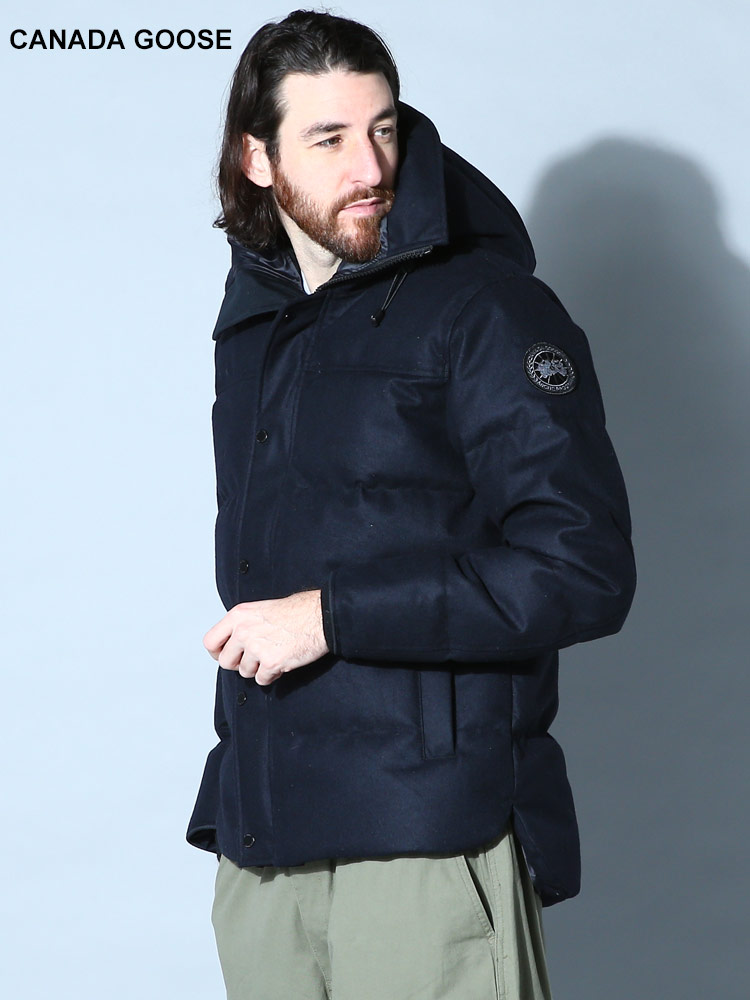 CANADA GOOSE (カナダグース) ウール フルジップ ダウンジャケット