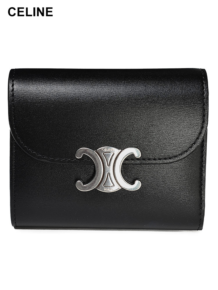 CELINE (セリーヌ) スモール フラップウォレット トリオンフ