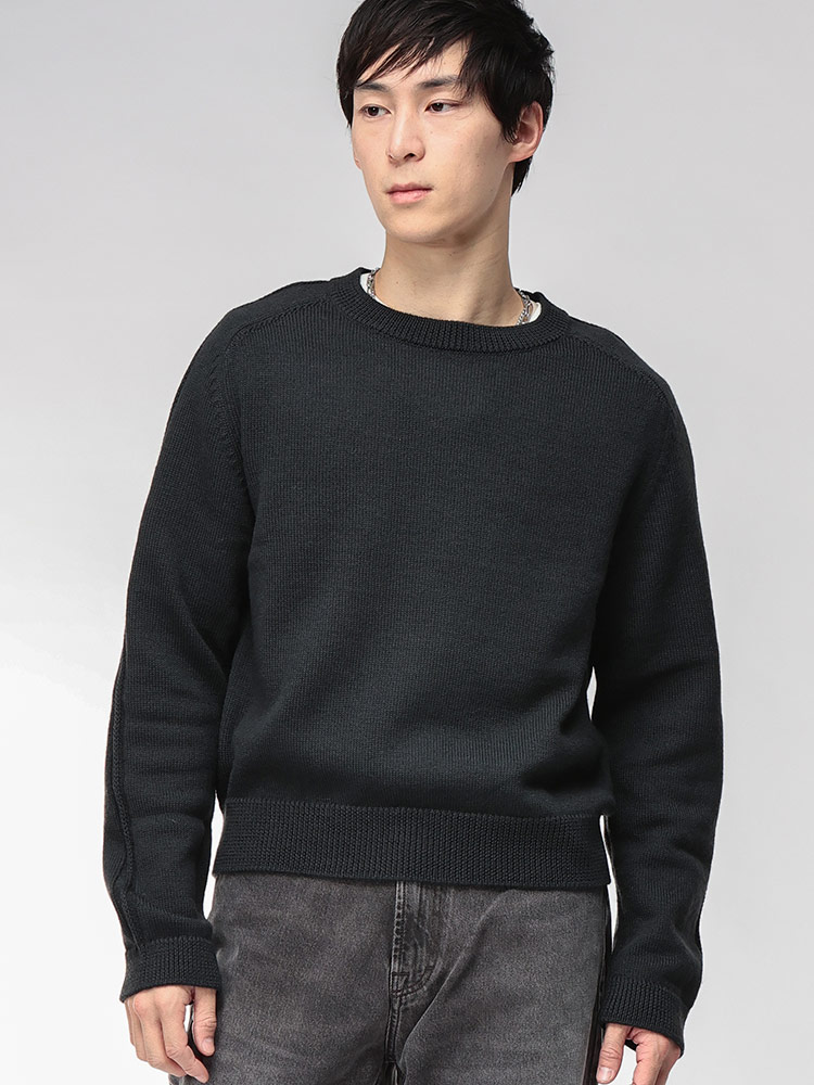 OUR LEGACY (アワーレガシー) 無地 クルーネック ニット Merino