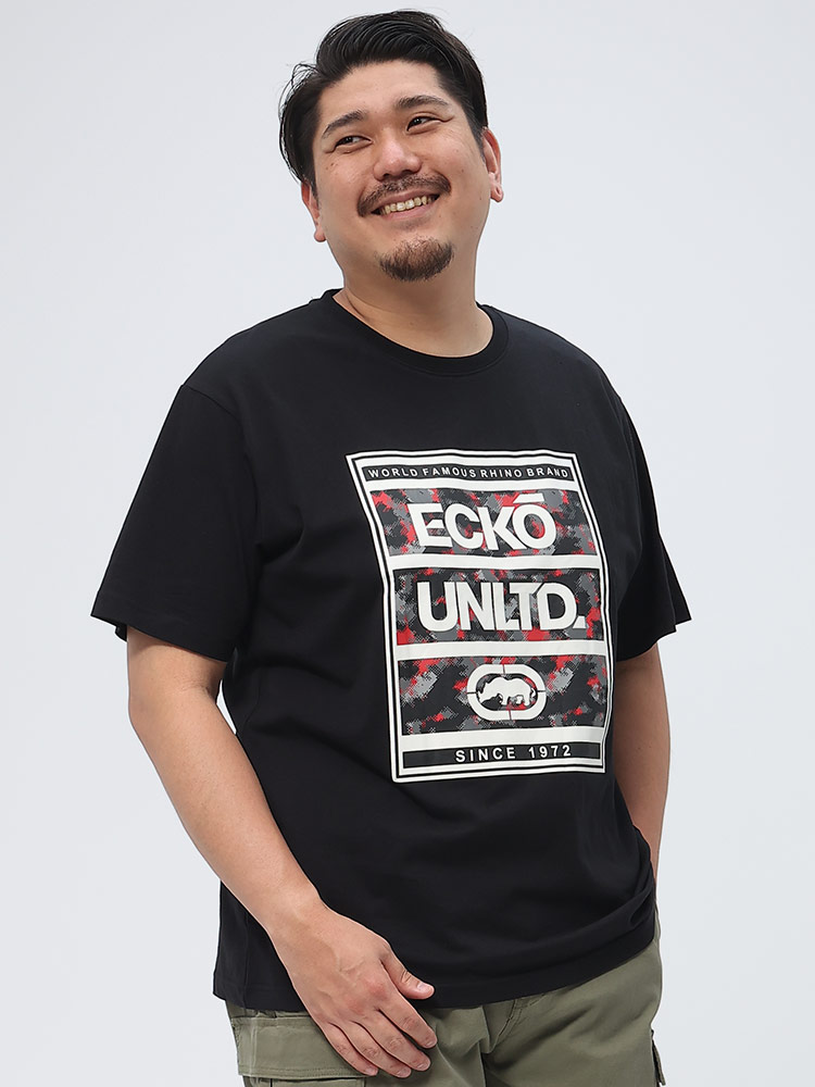 大きいサイズ メンズ ECKO UNLTD (エコーアンリミテッド) BOXロゴ