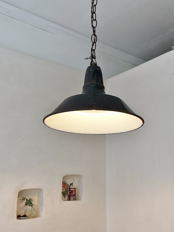 フランスインダストリアルランプはかわいいアンティークネットショップ