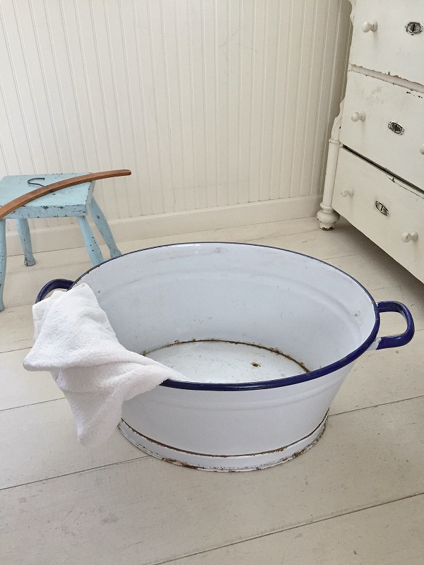 ホーロー製 アンティーク バスタブ ベビーバス アンティーク ベビー