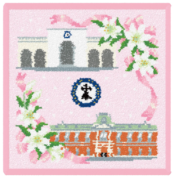 聖母女学院オリジナルフェイラーハンカチ