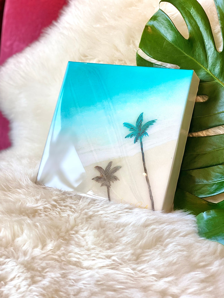 Open Edition Resin Arts on Wood – Sarah Caudle Art Japan