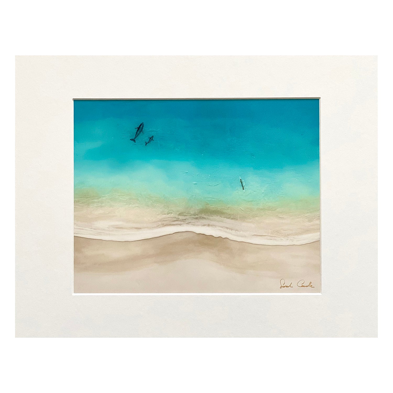 Sarah Caudle / サラカードル】”Wailea2”Matted Print – Sarah Caudle
